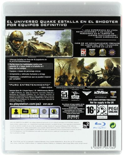 Enemy Territory: Quake Wars Enemy Territory: Quake Wars